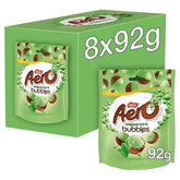 Aero Bubbles Peppermint Milk Chocolate Sharing Bag 92g (Case of)  Adomoo